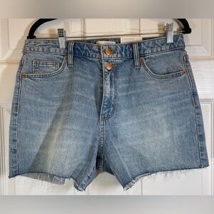 NWT UNIVERSAL THREADS Vintage Stretch Midi  Fitted‎ Hip & Leg Shorts Size 10